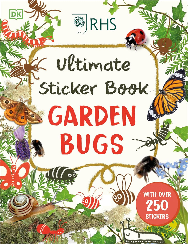 Ultimate Sticker Book: Garden Bugs
