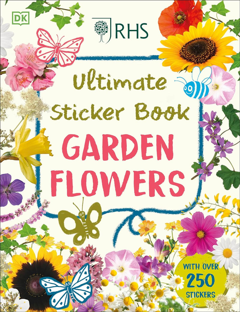Ultimate Sticker Book: Garden Flowers