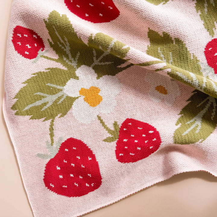 Organic Strawberry Blanket