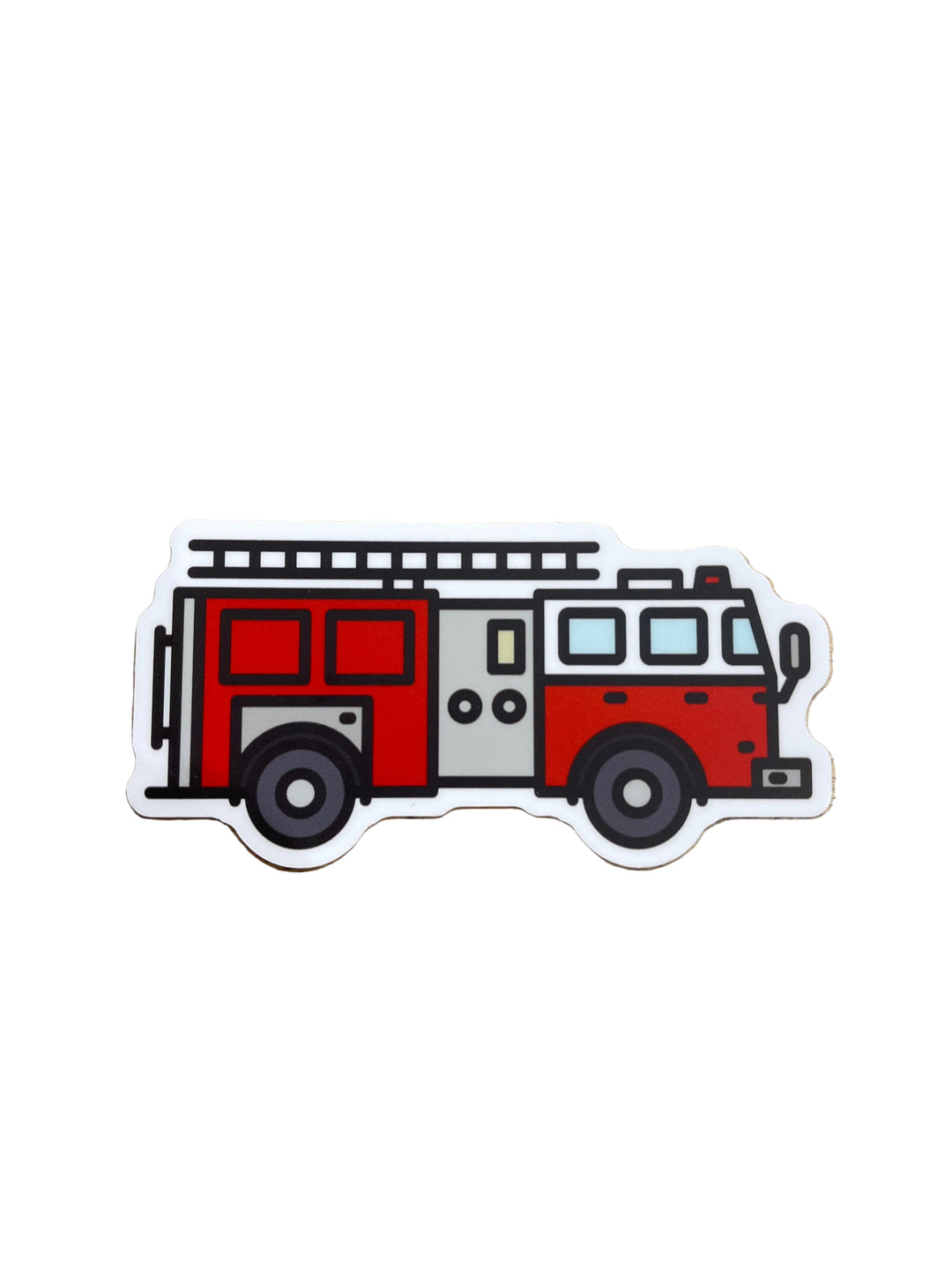 Fire Truck - Vinyl Sticker