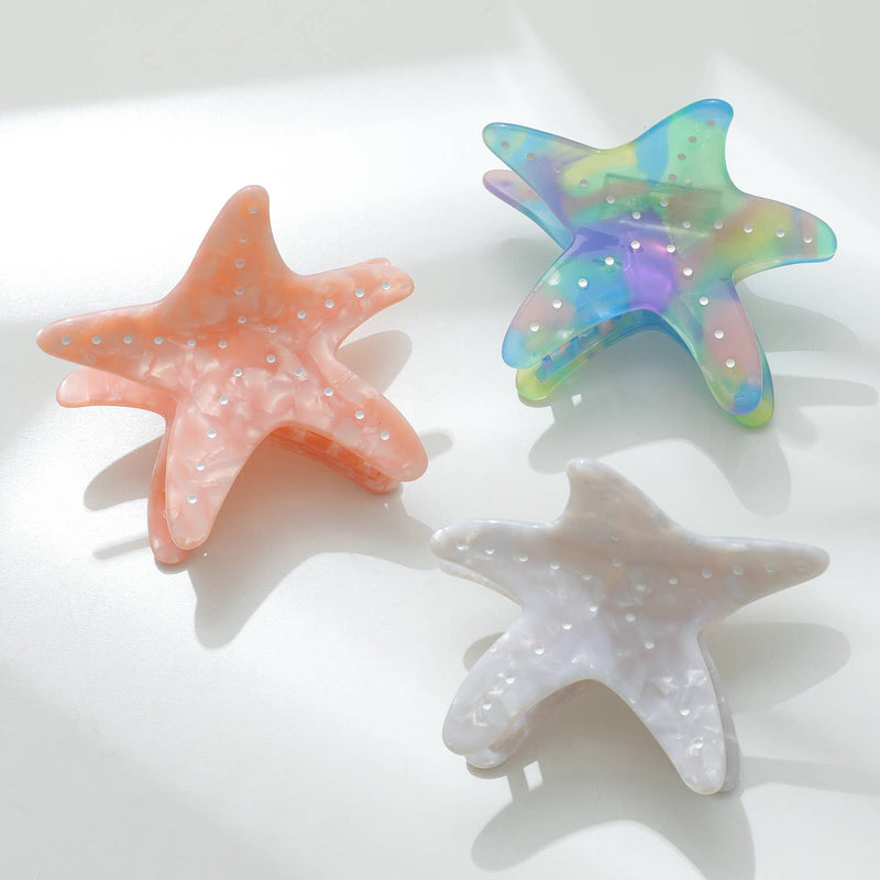 Arielle | Medium Starfish Claw Clip