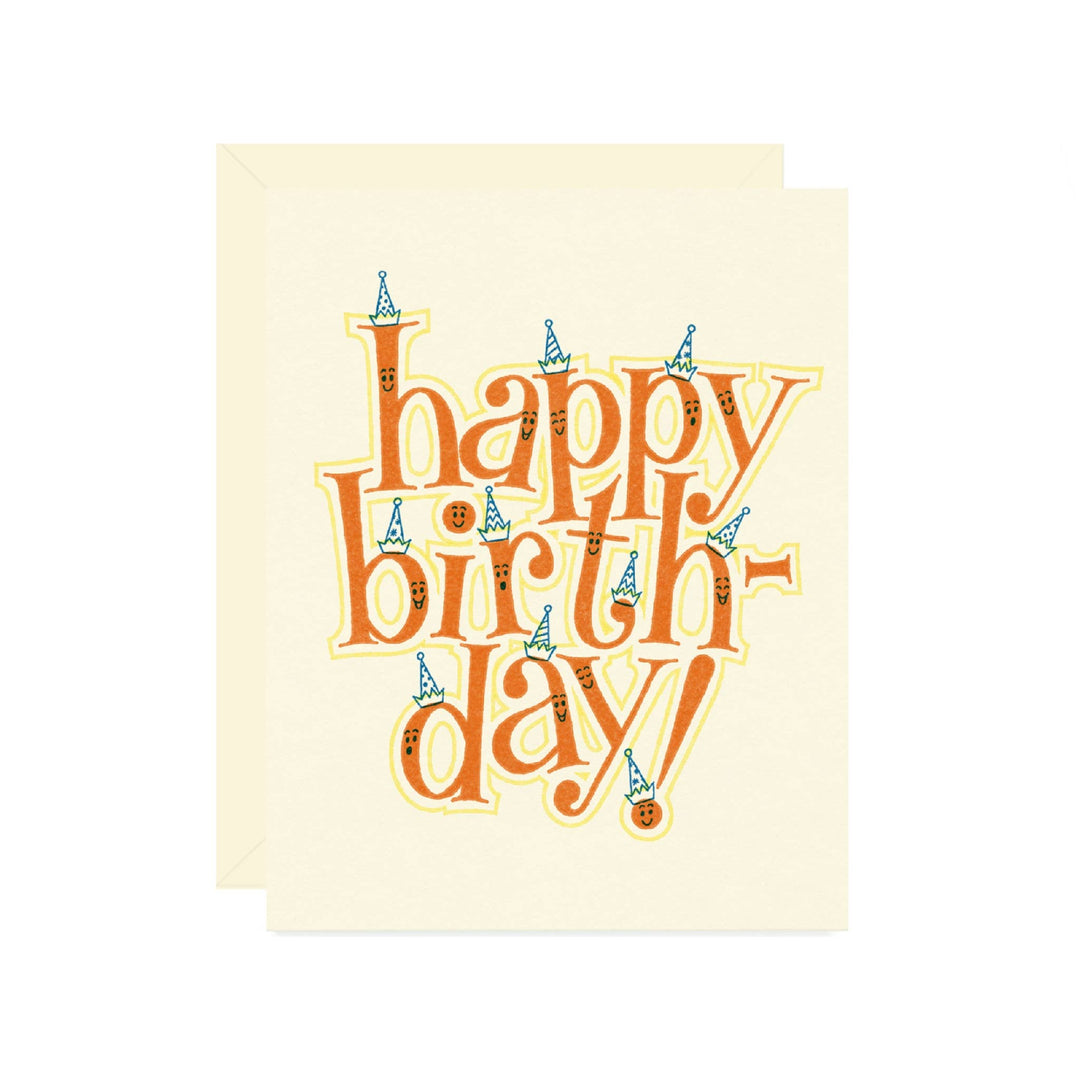 Smiling Happy Birthday Card