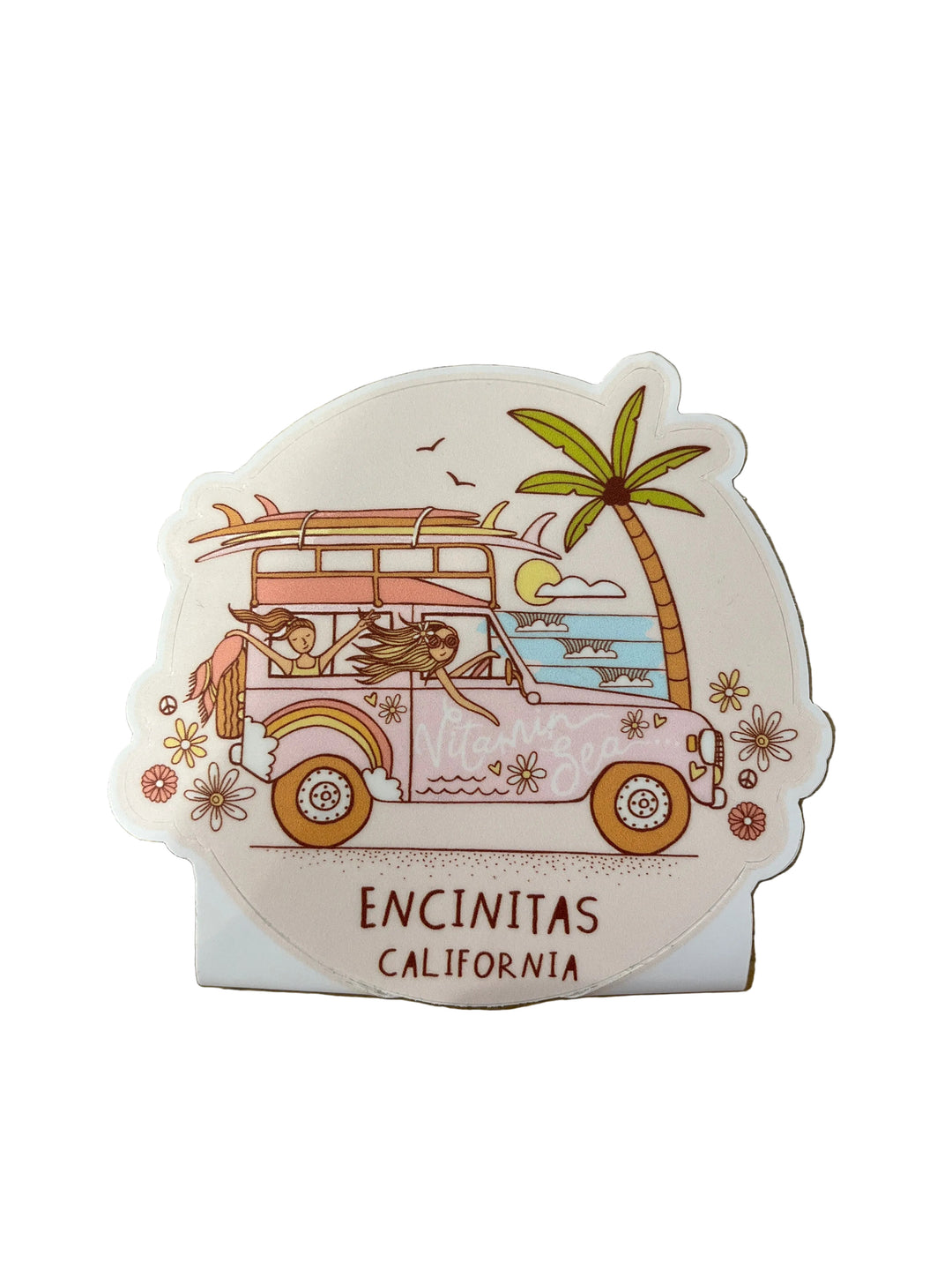 Vitamin Sea Jeep Sticker