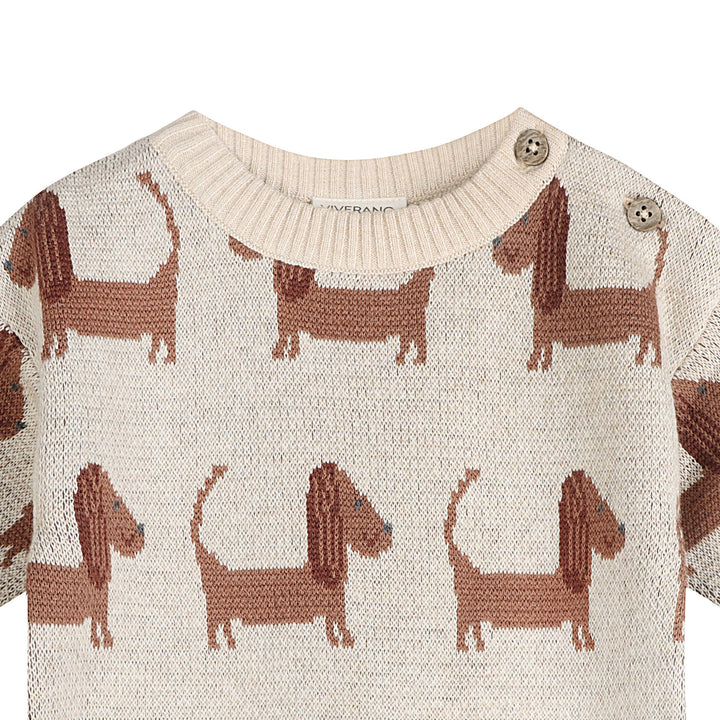 Doxie Dog Knit Pullover