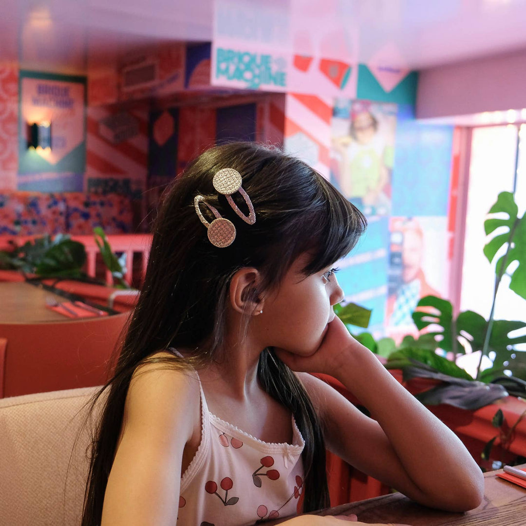 Disco Ball Hair Clips