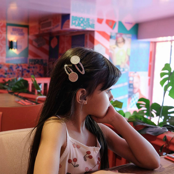 Disco Ball Hair Clips
