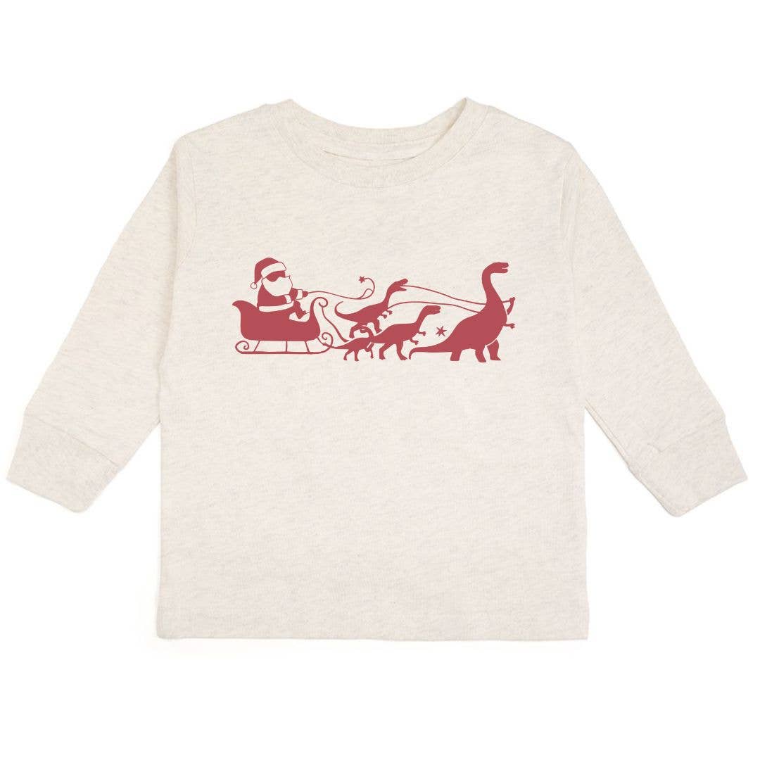 Dino Christmas Long Sleeve Shirt