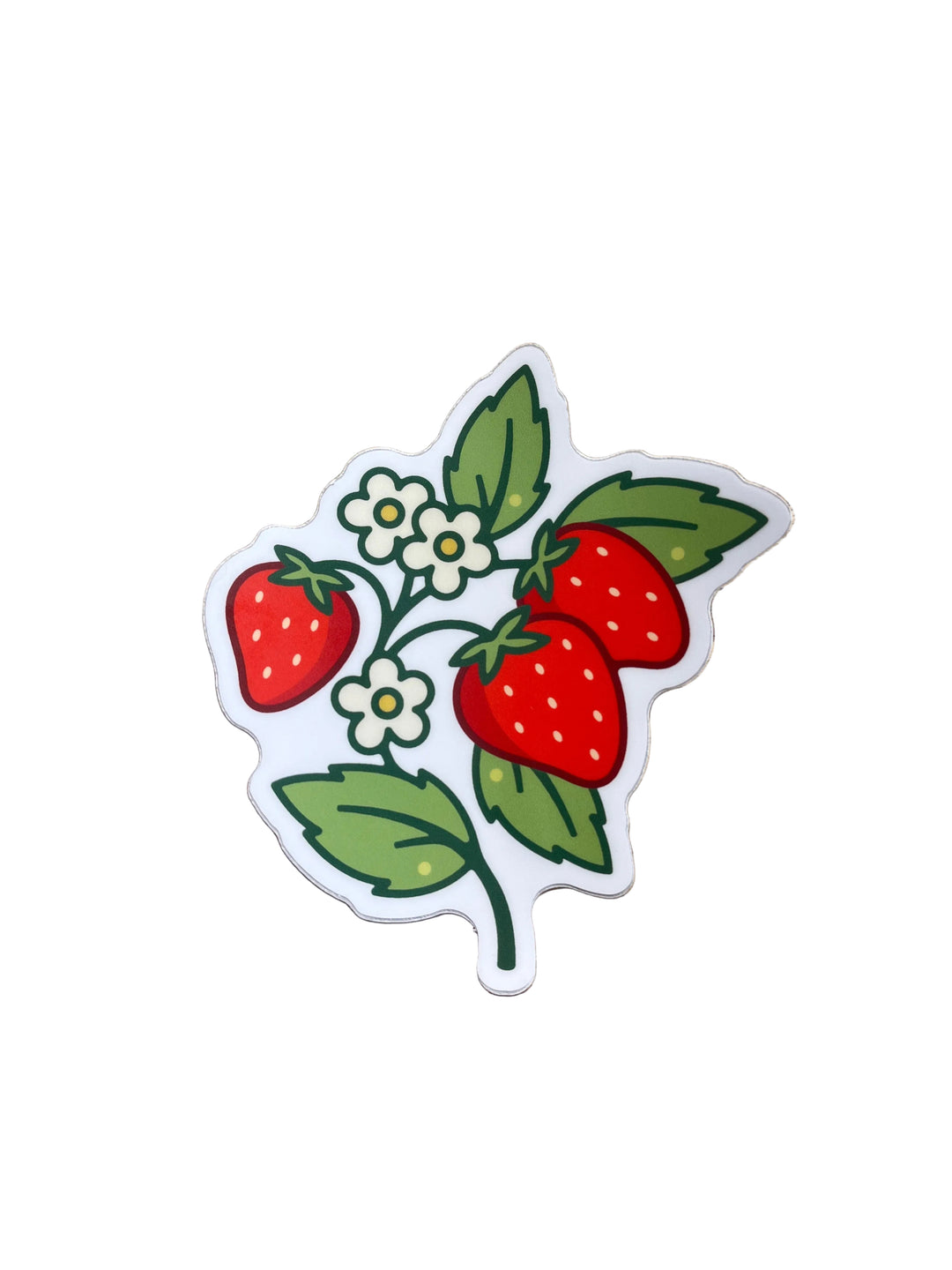 Strawberry Bloom - Vinyl Sticker