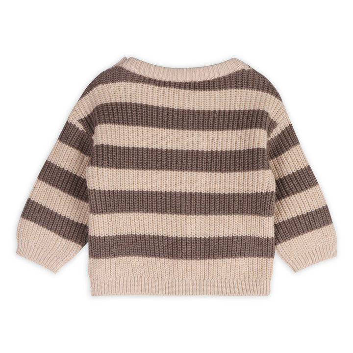 Chunky Knit Pullover - Stripe