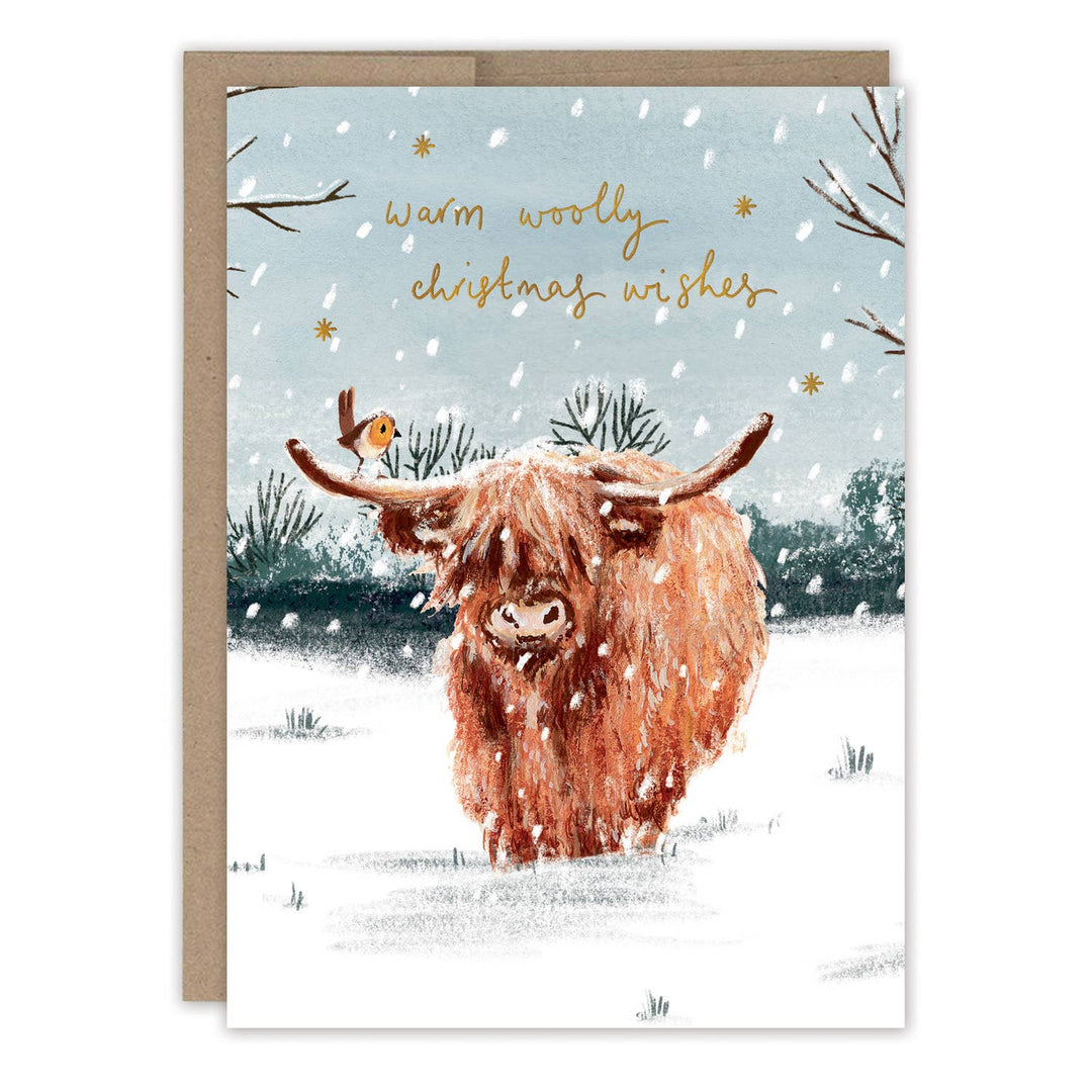 Woolly Wishes Christmas Card