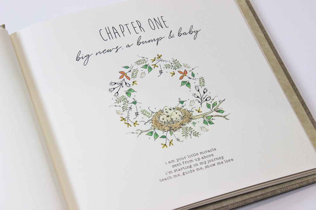 Mermaid Baby Memory Book