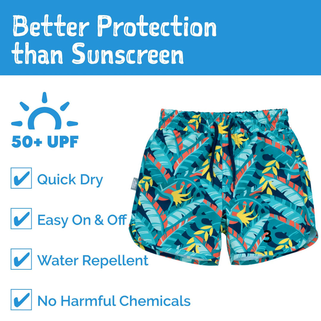 UV Swim Shorts - Tropical