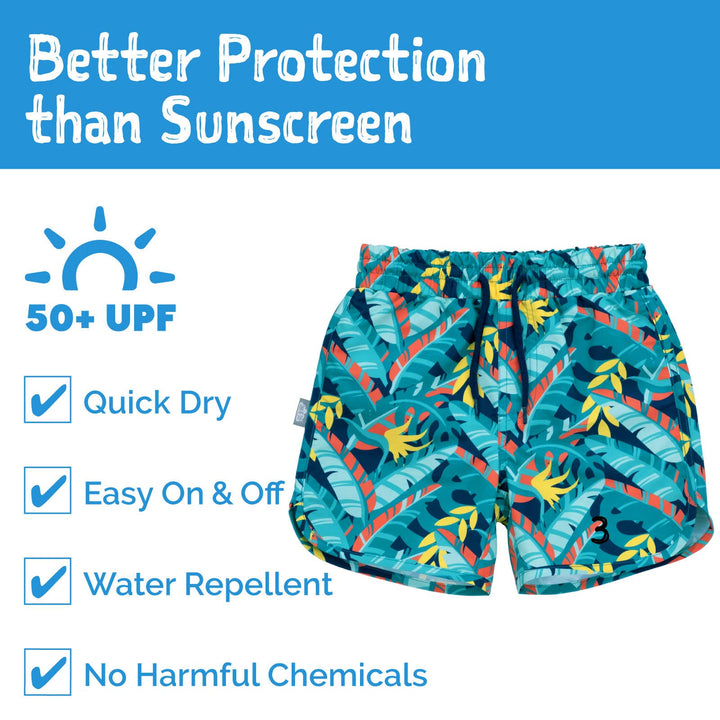 UV Swim Shorts - Tropical