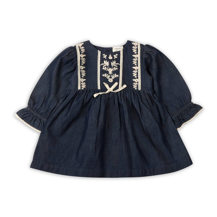 Hudson Denim Embroidered Dress & Bloomer