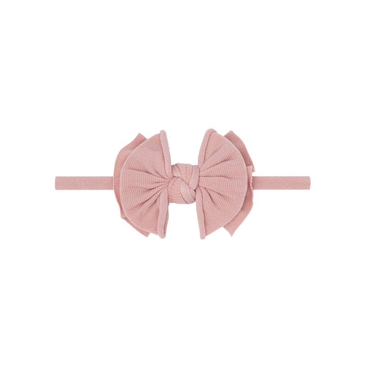 Skinny Soft Nylon Bow Headband