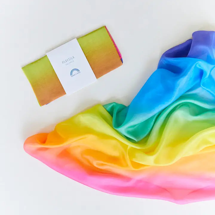 Enchanted Playsilk - Rainbow