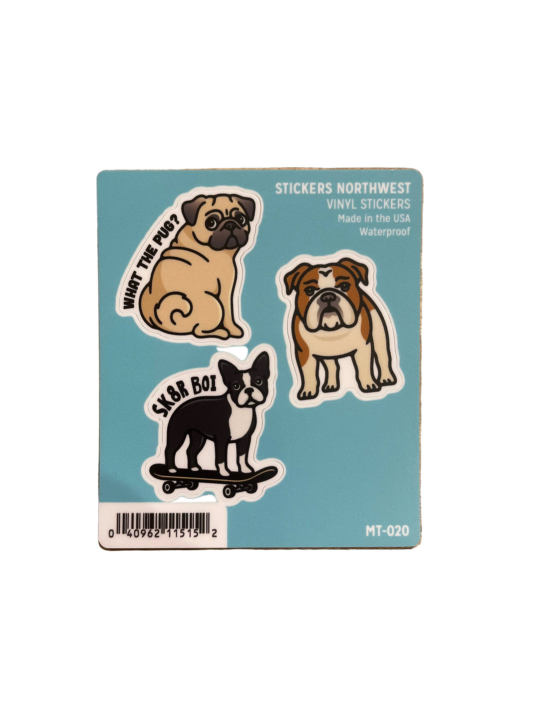 Flat-Face Dog Mini Trio