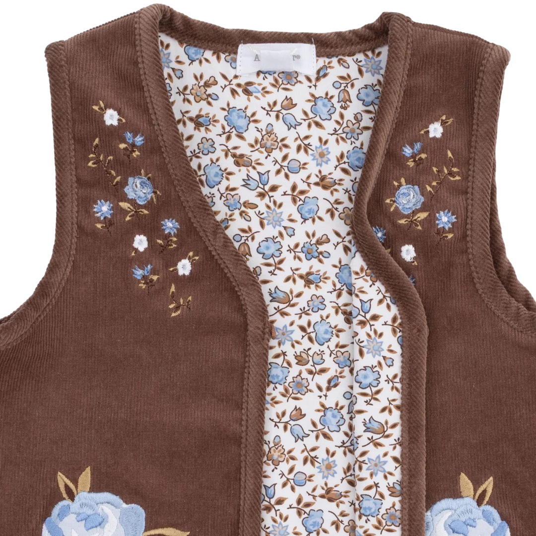 Hazel Floral - Vest With Lining
