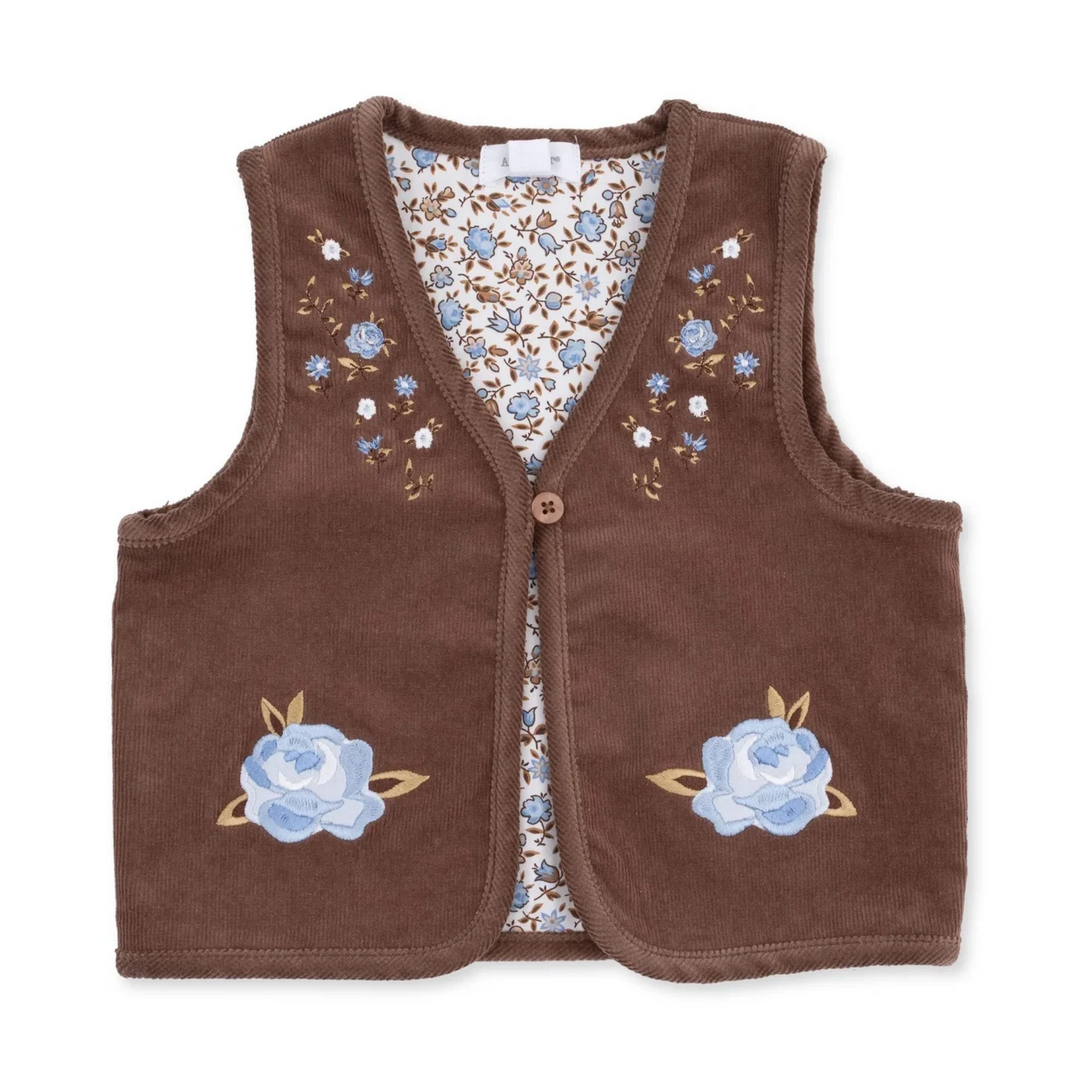 Hazel Floral - Vest With Lining