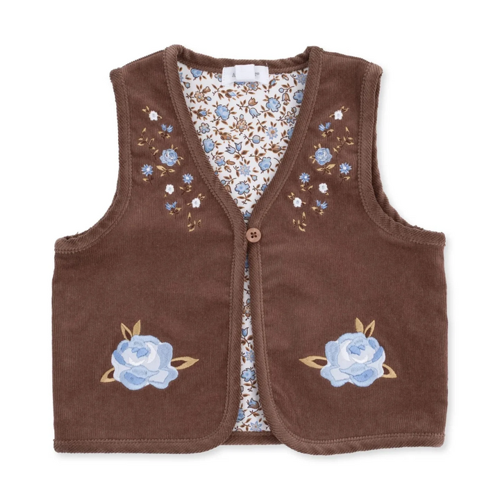 Hazel Floral - Vest With Lining