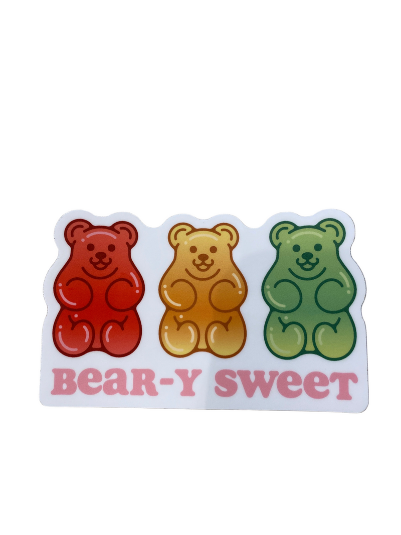 Berry Sweet Gummy Bears - Vinyl Sticker