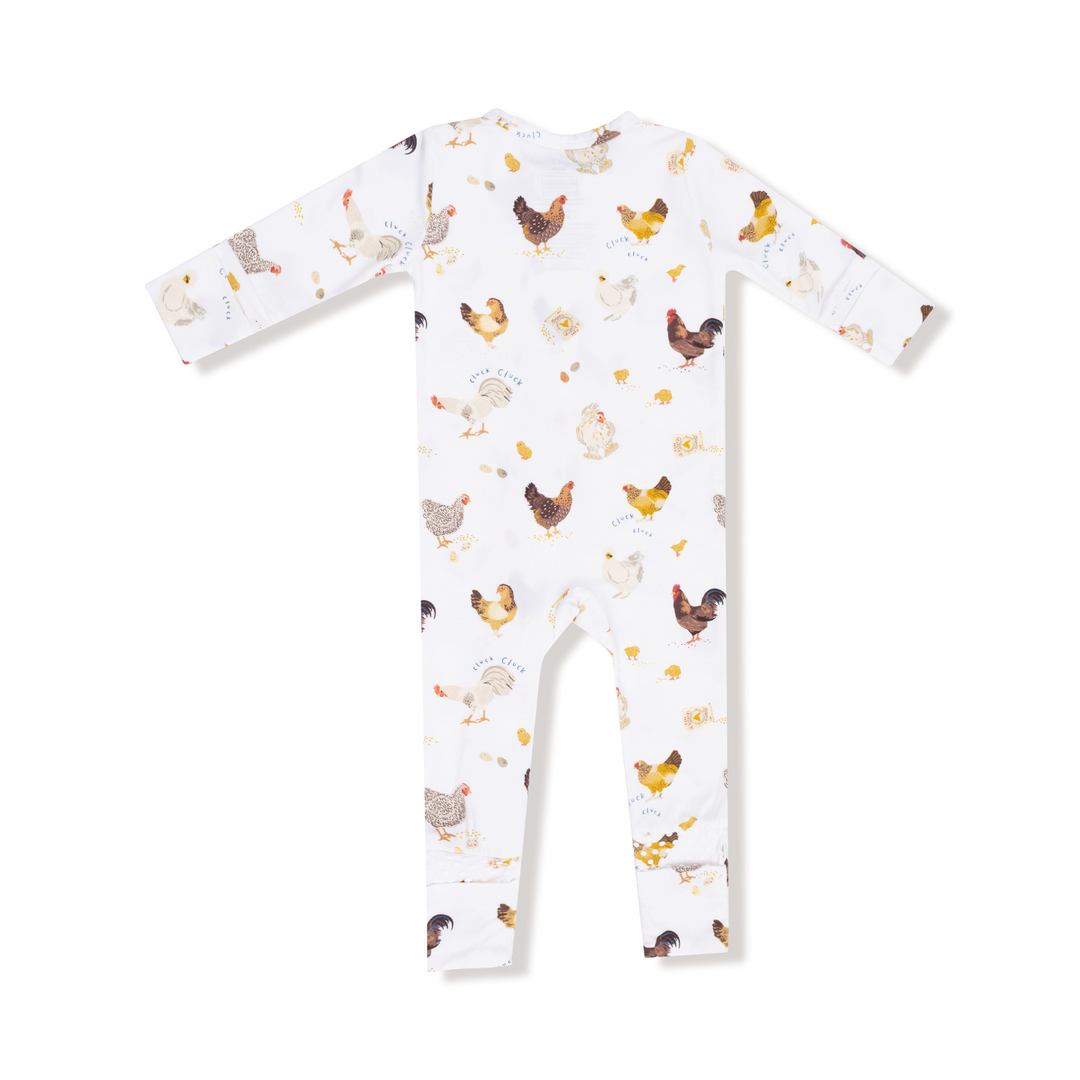 Collector Chickens - 2 Way Zipper Romper