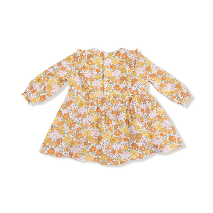 Sweet Amber Floral - Ruffle Bubble W/ Skirt