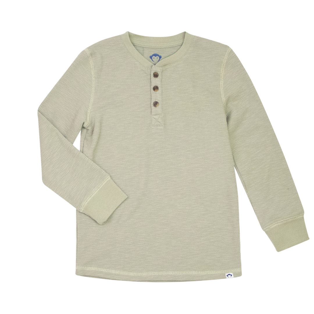 Cement Craftsman Thermal Henley