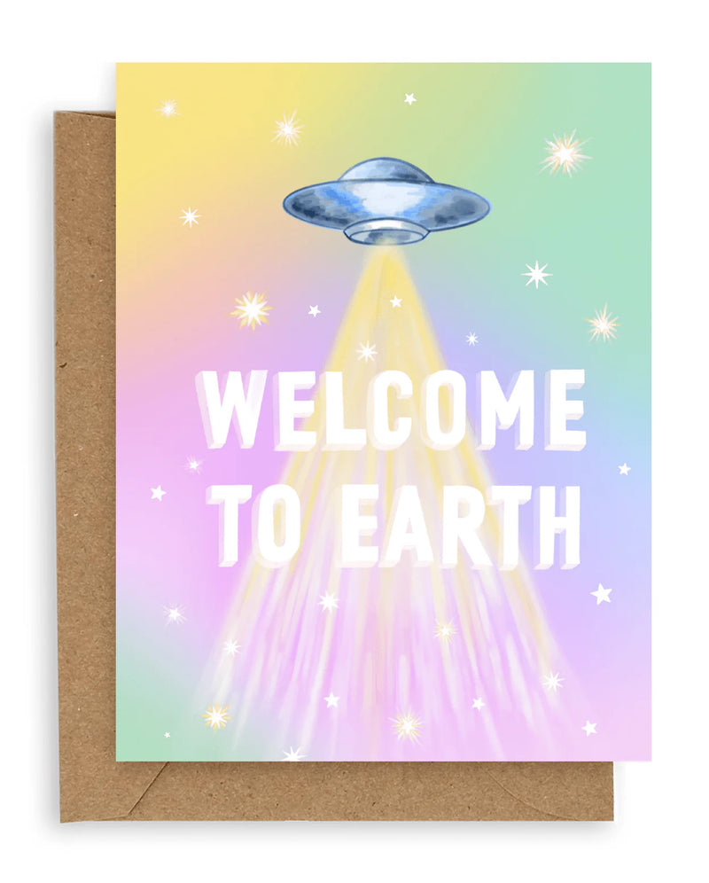 UFO Baby Card