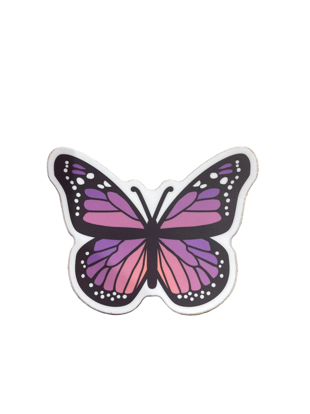 Purple Butterfly - Vinyl Sticker