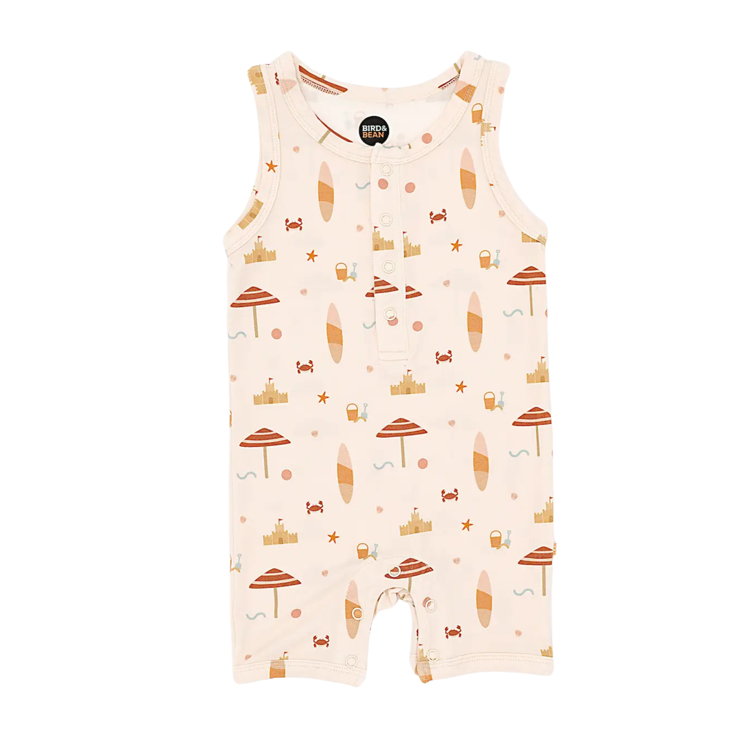 Sleeveless Romper - Beach Break 
