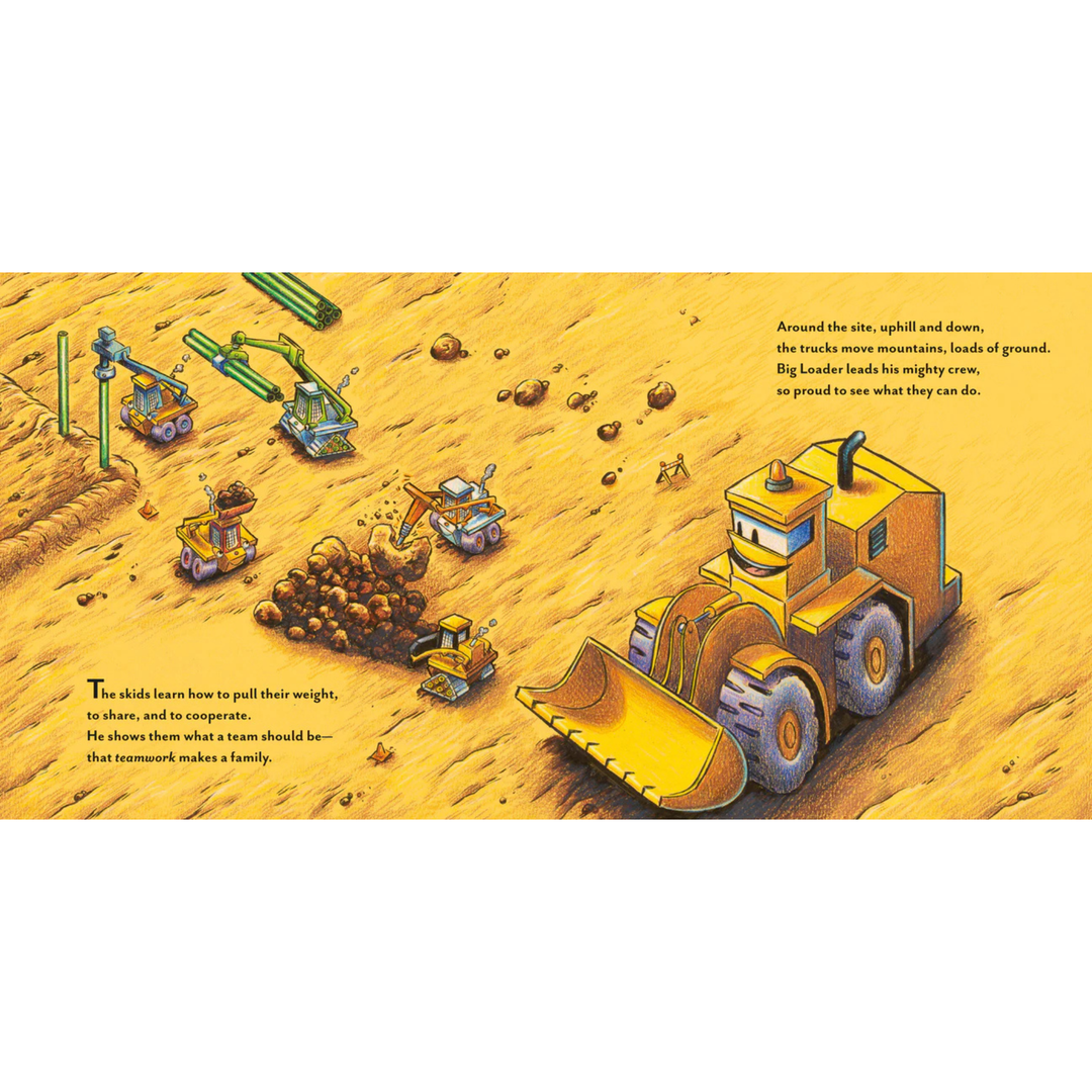 Construction Site: Dad and His Crew Power Through!