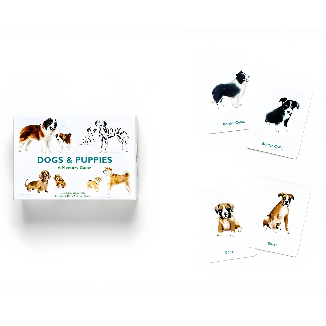 Dogs & Puppies: A Memory Game