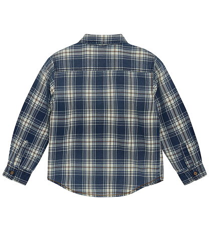 Long Sleeve Flannel - China Blue