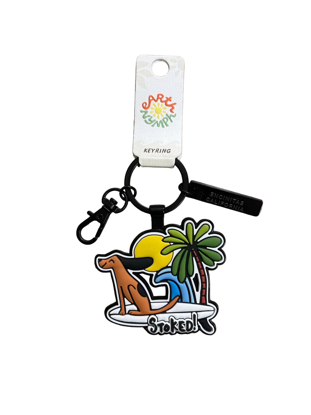 Big Wave Surfer Keyring