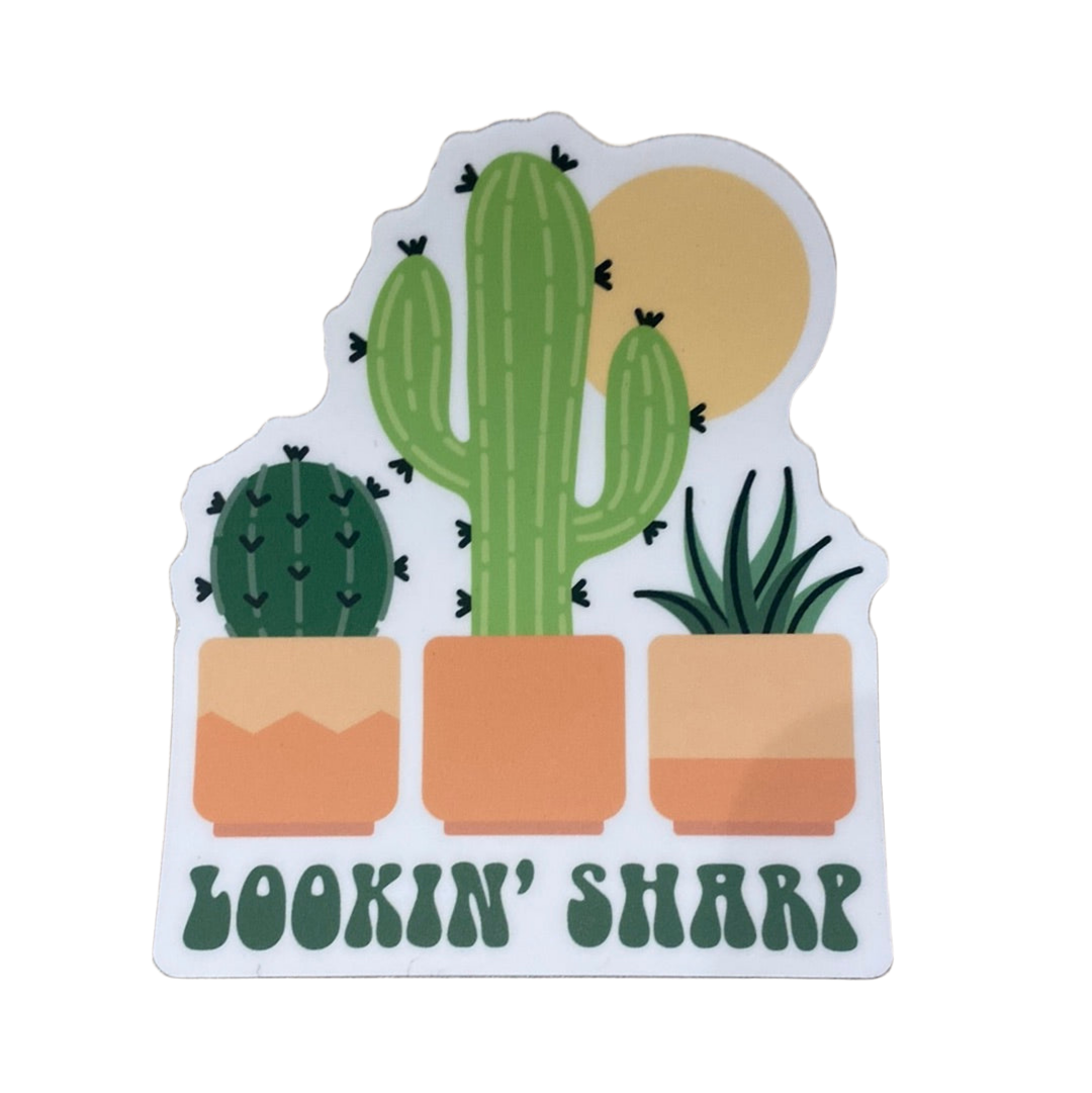 Lookin’ Sharp Vinyl Sticker