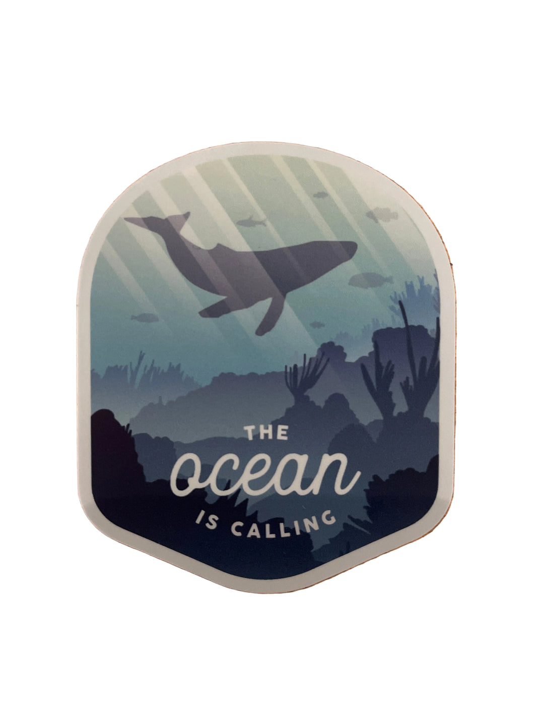 The Ocean Is Calling - Vinyl Sticker