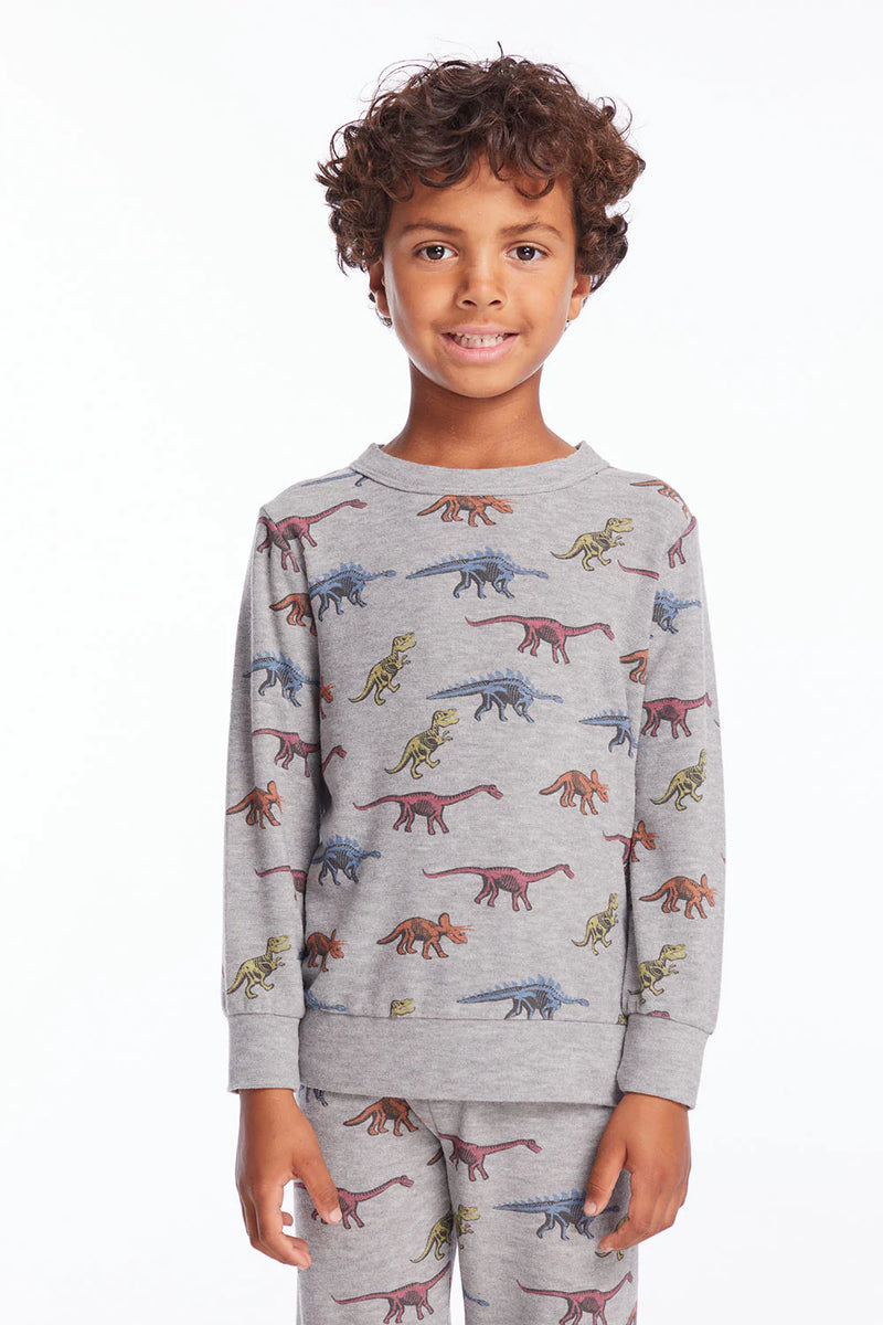 Skeleton Dinos Pullover