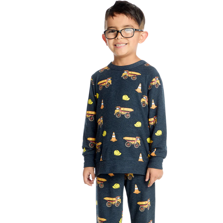 Construction Trucks Long Sleeve