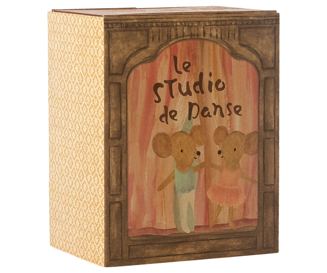 Ballet Mice in Dance Studio, Little Sister/Brother