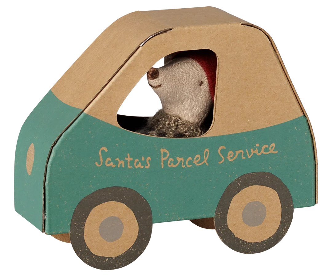 Christmas mouse, Little brother in car box