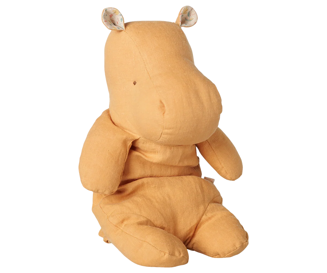 Hippo, Medium - Vintage Yellow