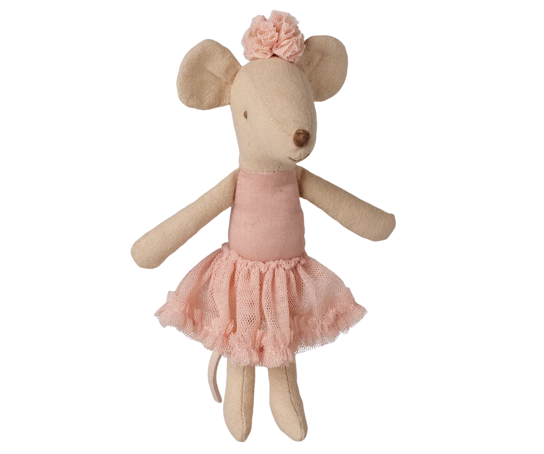 Ballerina mouse, Little sister - Light Heather