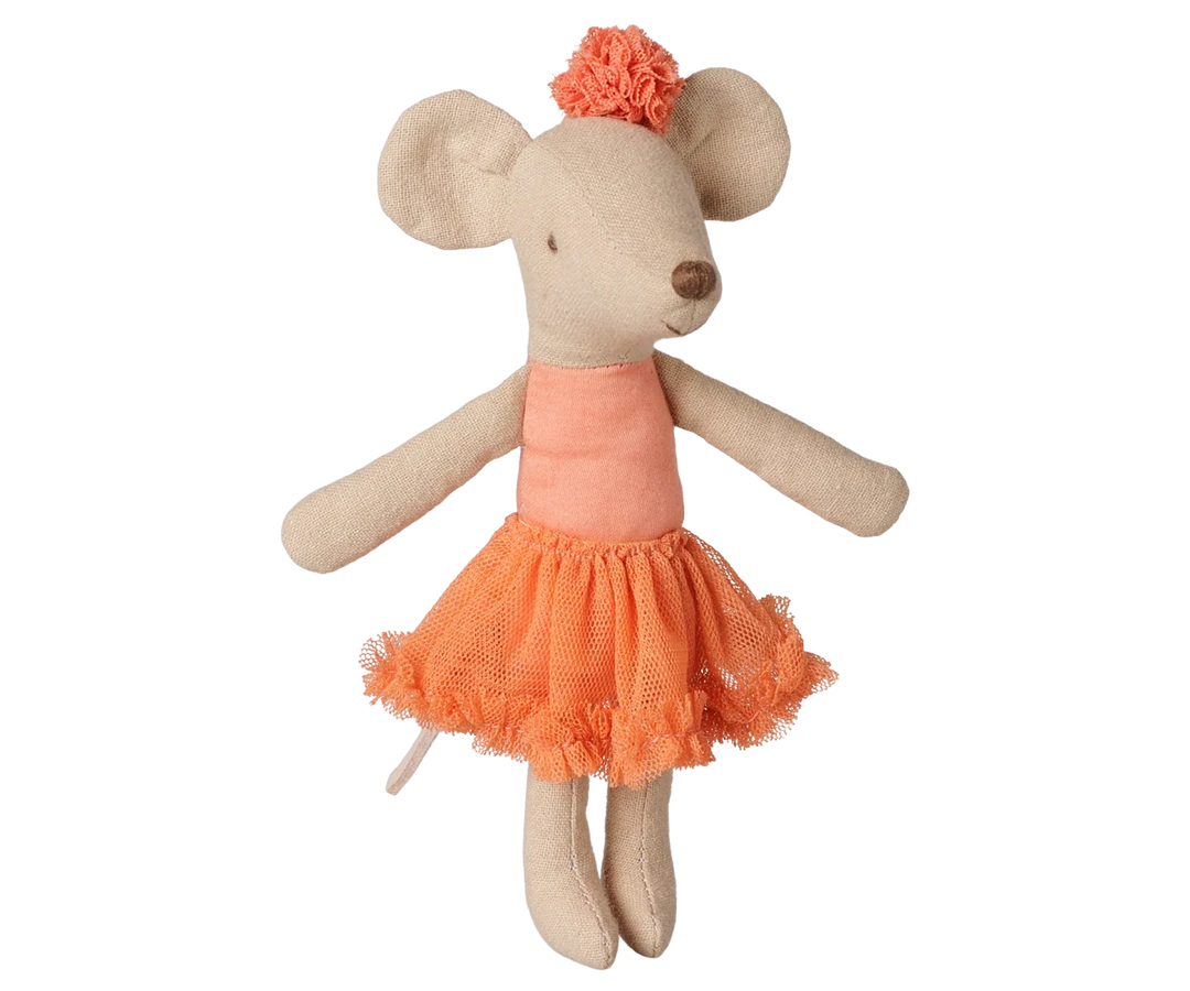 Ballerina mouse, Little sister - Dusty Coral