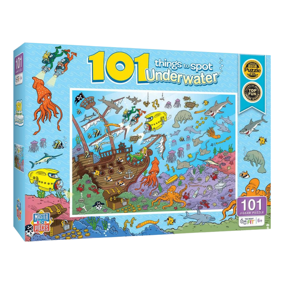 101 Things to Spot Underwater - 101 piece puzzle