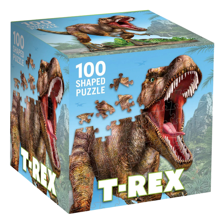 T-Rex - 100 Piece Shaped Puzzle