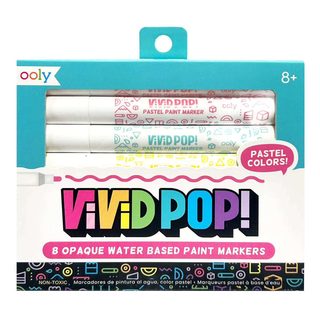 Vivid Pop!: Opaque Water-Based Paint Markers
