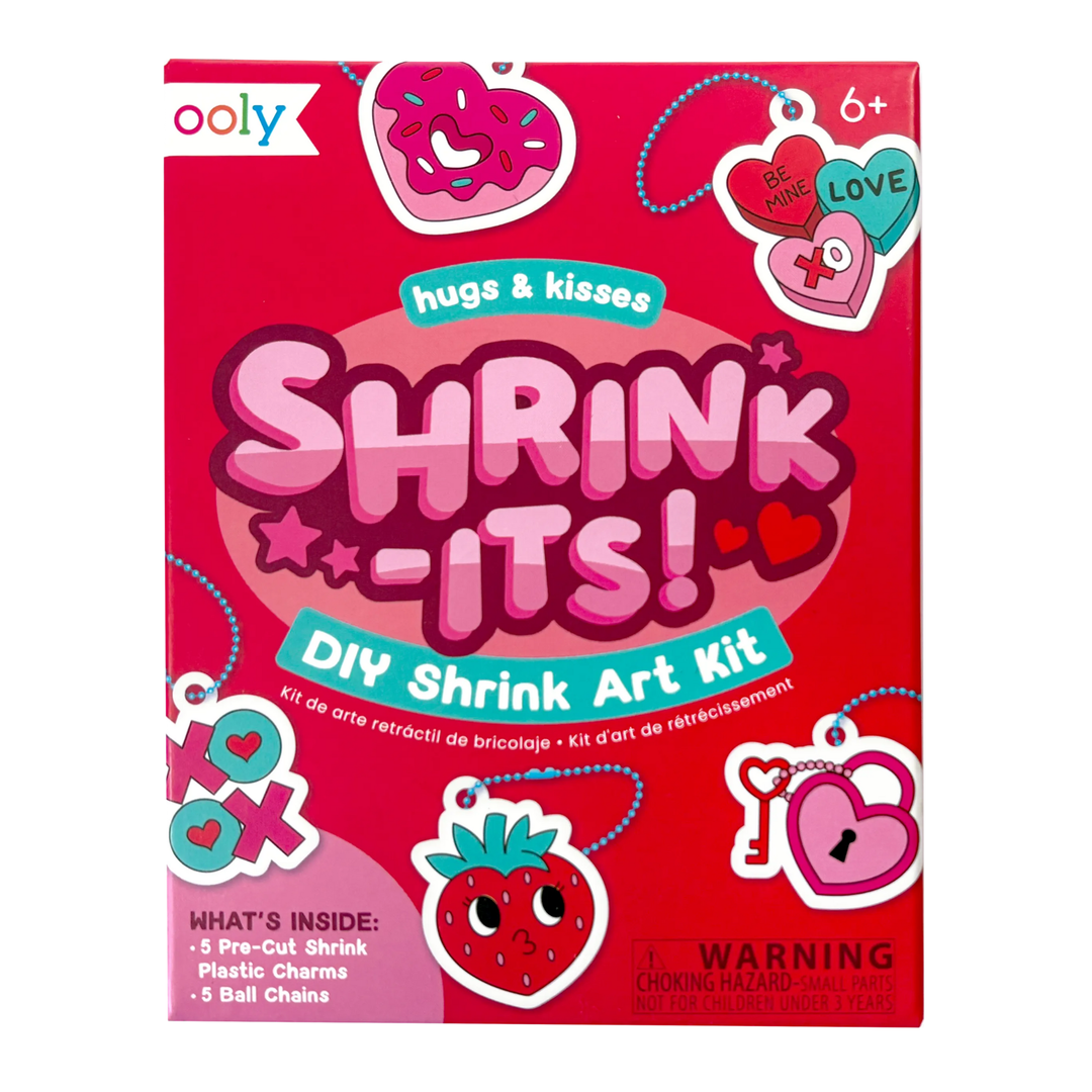 Mini Shrink-Its!: D.I.Y. Shrink Art Kit - Hugs & Kisses