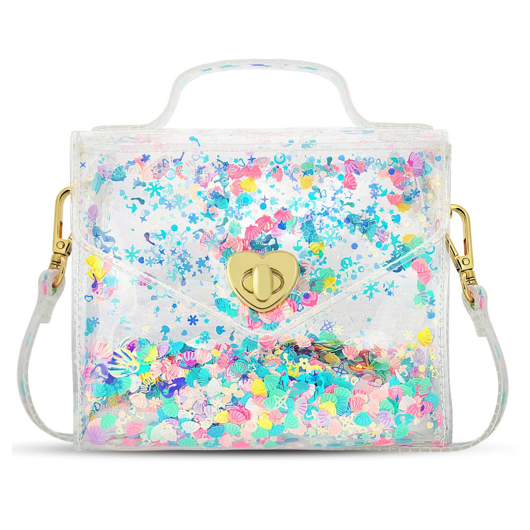 Gussie Jelly Hand Bag - Mermaid