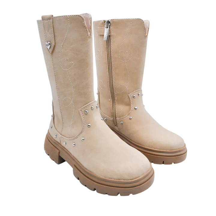 Girl Studded Boots